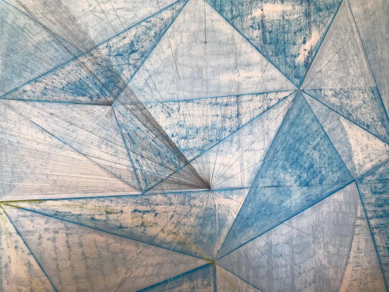 Contemporary Acrylic Abstract Painting by Mitchell Wright