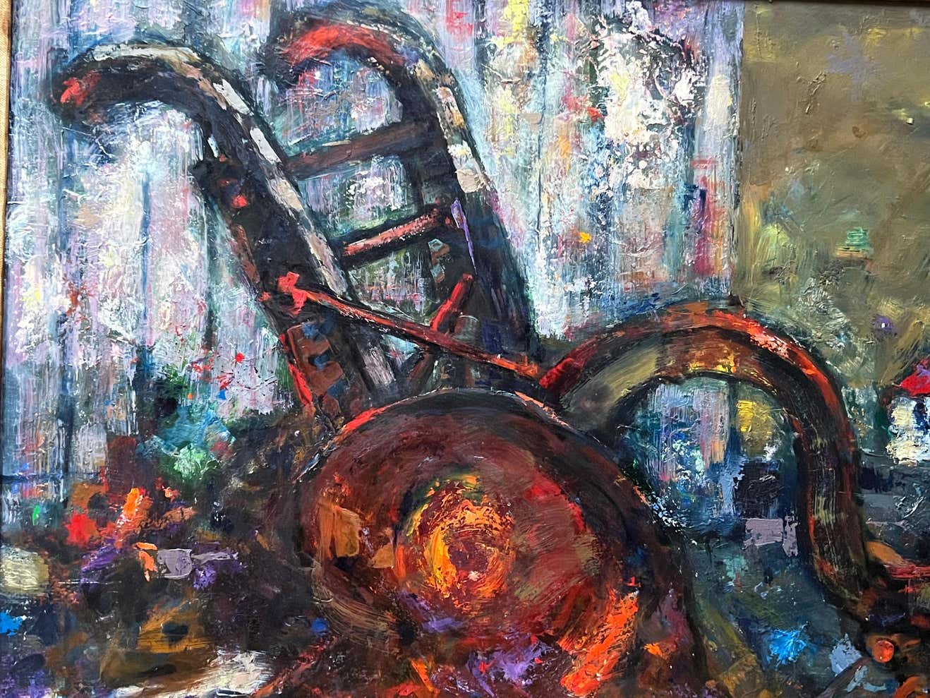 Expressionist Oil Painting by Byron Randall