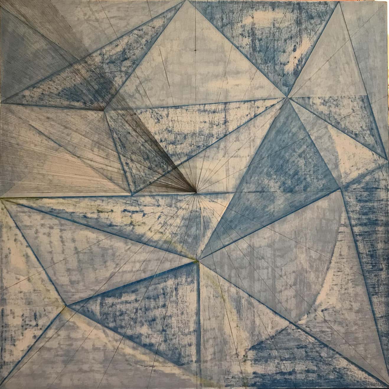 Contemporary Acrylic Abstract Painting by Mitchell Wright