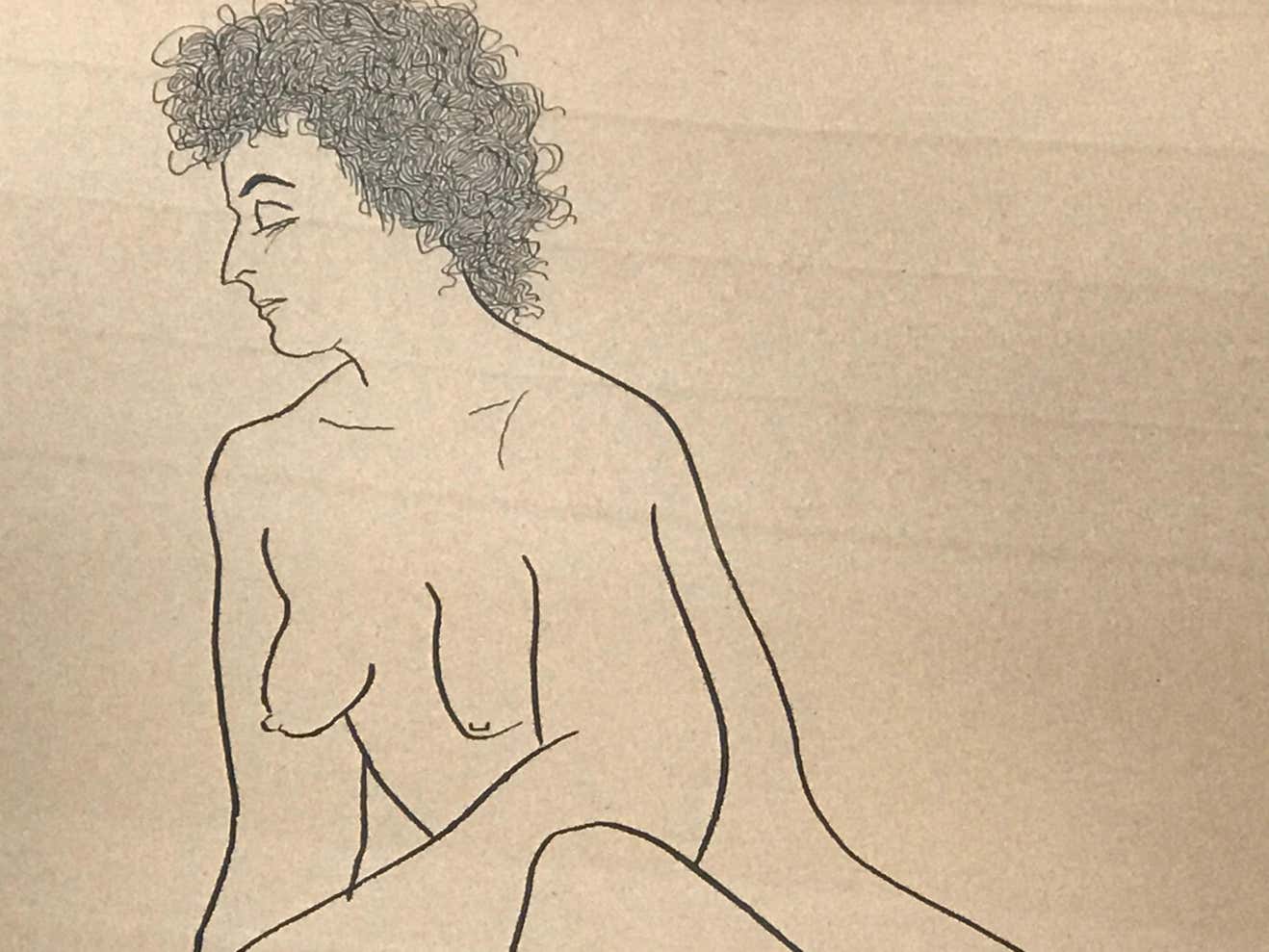 Nude #6 Drawing by Jerry O'Day