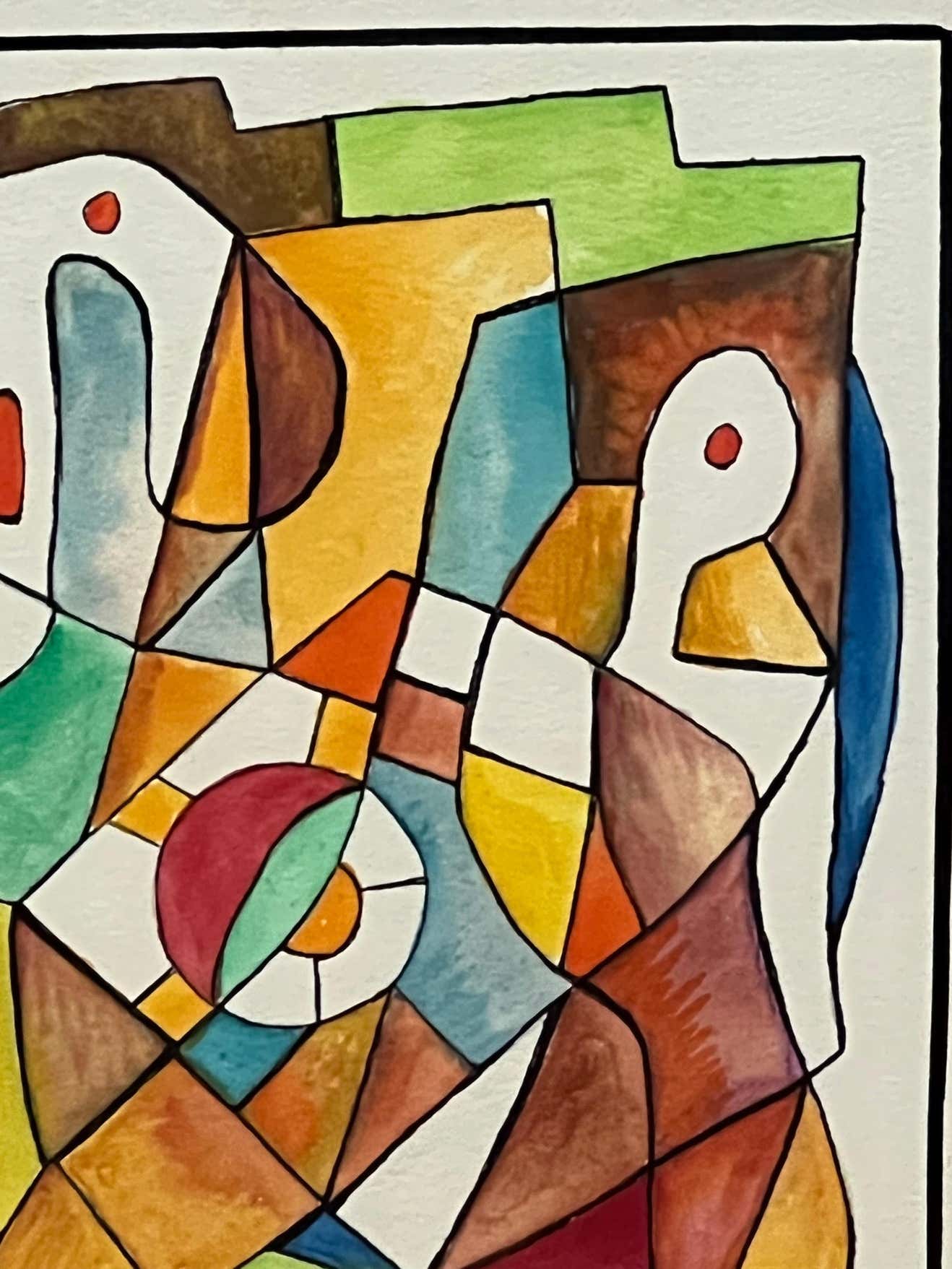 Abstract Watercolour #3 by Carl Lewis Pappe