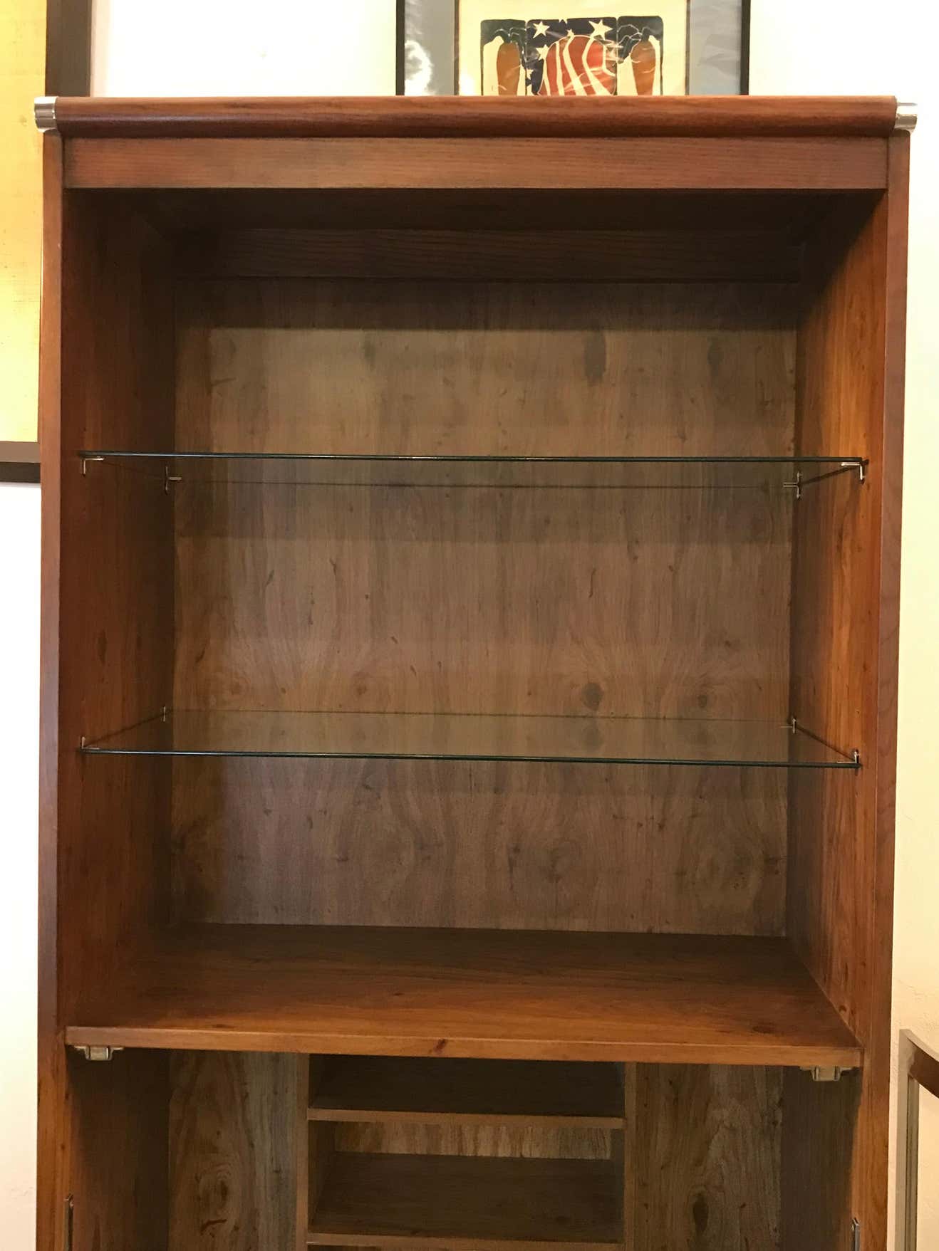 Multi-Functions Walnut  Secretary Bookcase by Drexel