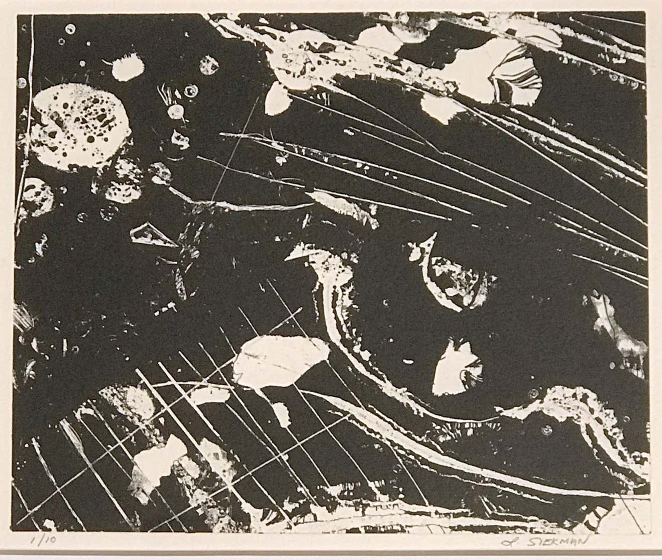 Abstract Lithographs by Louise Siekman