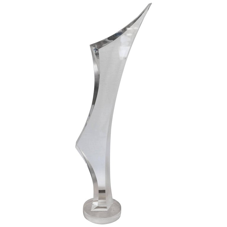 Tall Lucite Sculpture by Joseph Alan Hough