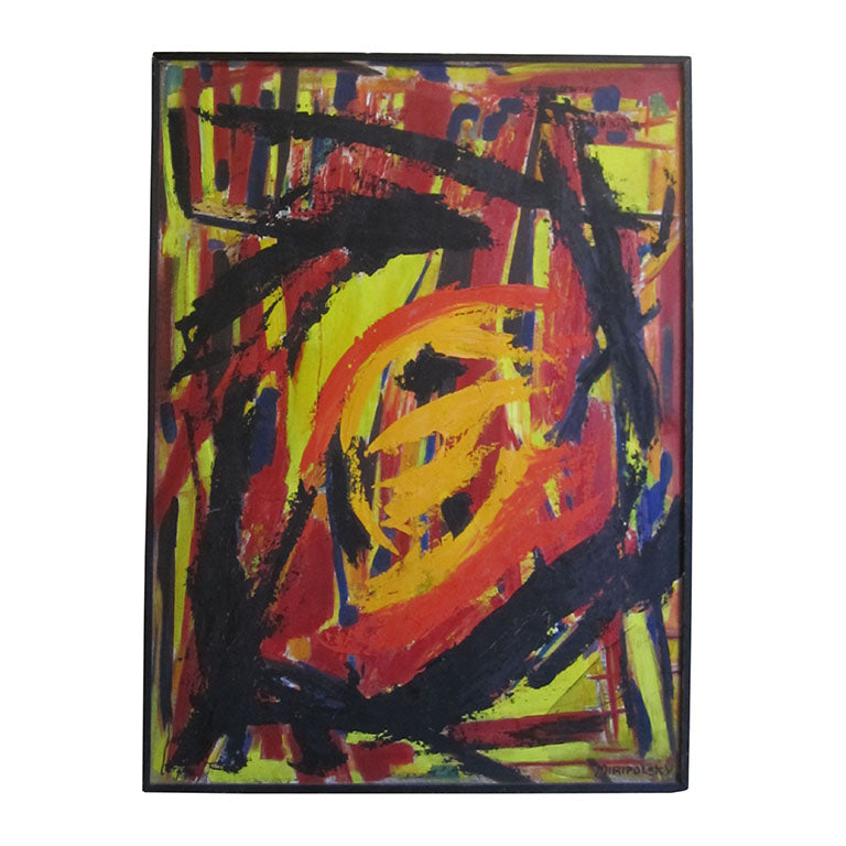 Abstract Expressionist by Bert Miripolsky