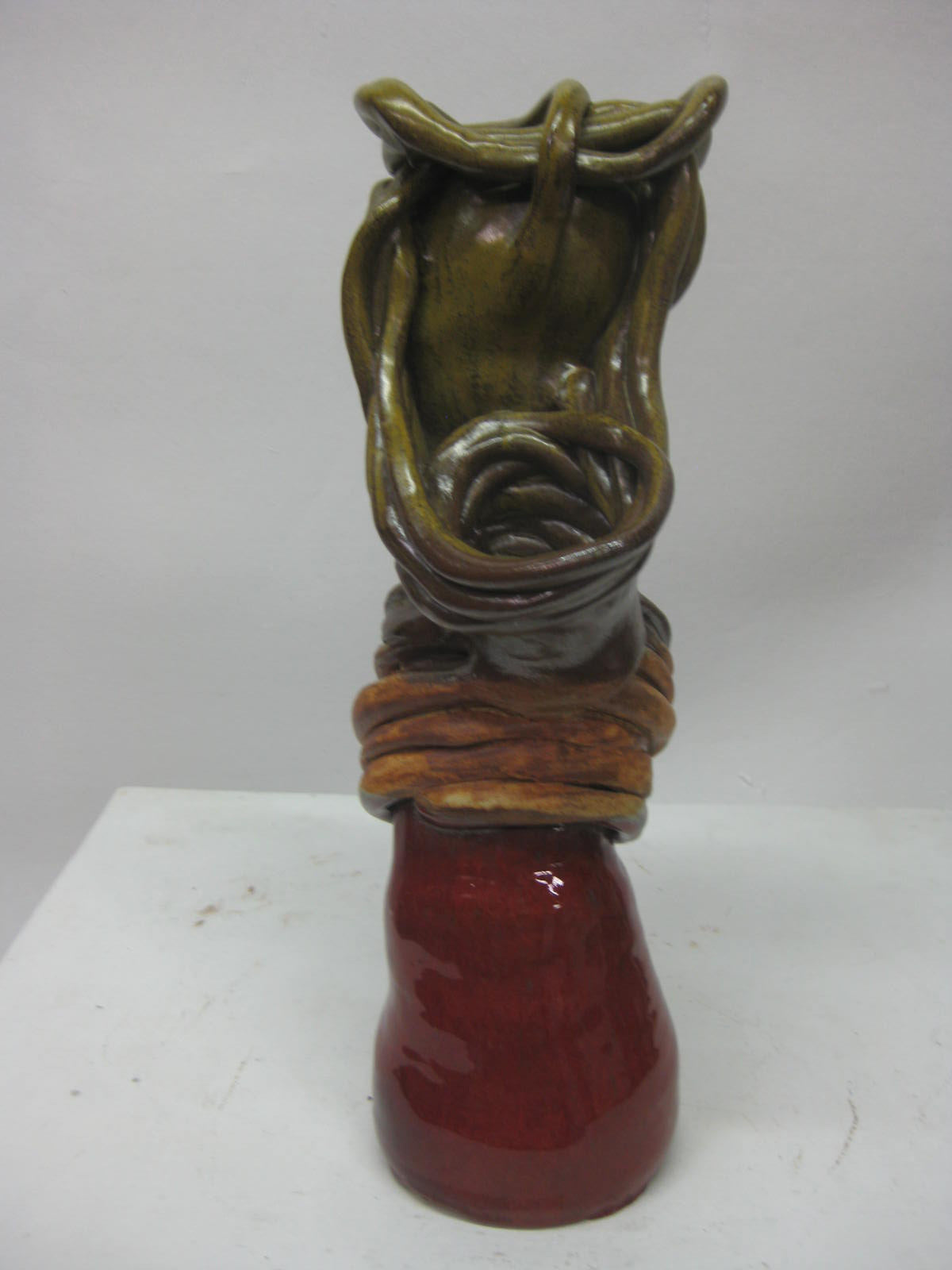 Modern Ceramic Sculptural Vase