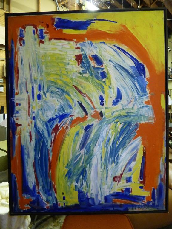 "In Motion"Abstract Painting by Bert Miripolsky
