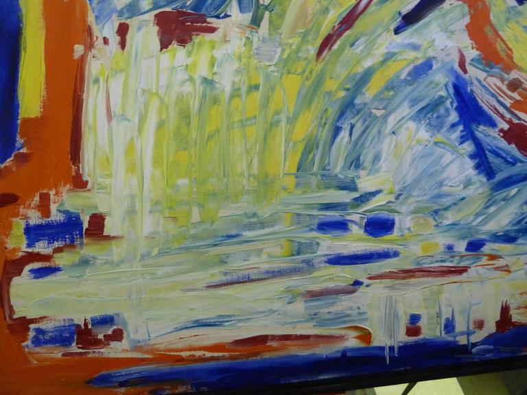 "In Motion"Abstract Painting by Bert Miripolsky