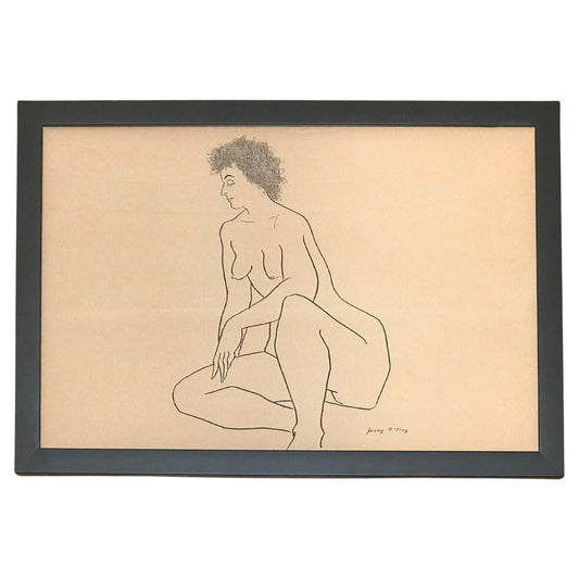 Nude #6 Drawing by Jerry O'Day