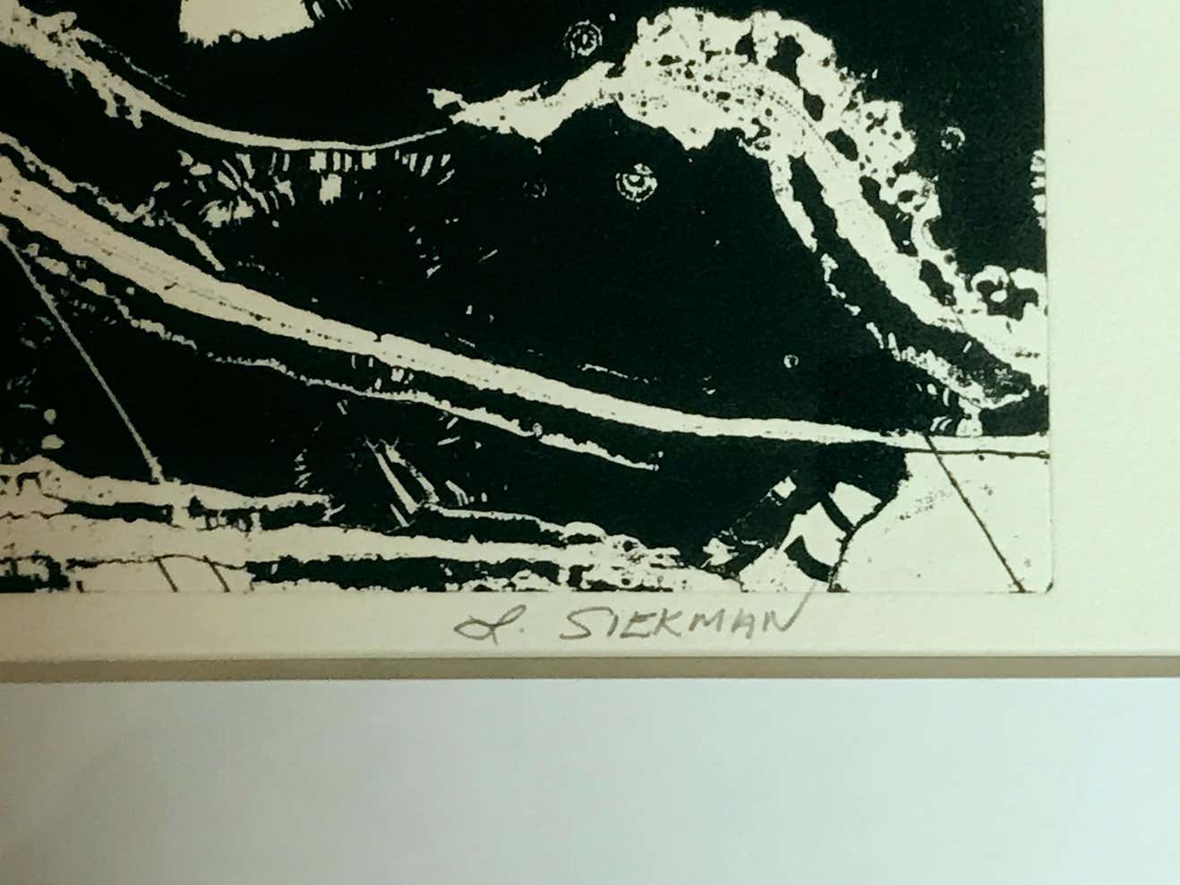 Abstract Lithographs by Louise Siekman