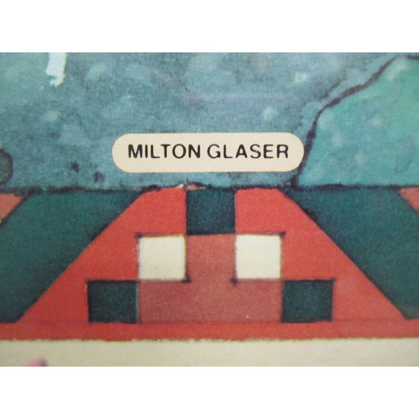 Original 1982 Modern Poster by Milton Glaser